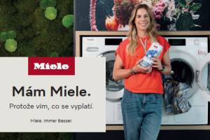 K pračce a sušičce Miele vysavač za 1 Kč.