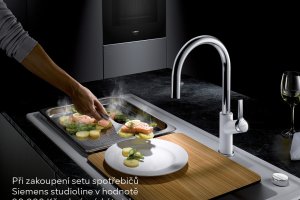 Dřez a baterie Blanco ke spotřebičům Siemens zdarma